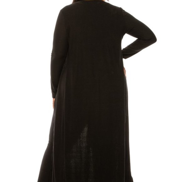 Three piece Pant set Plus size Black - Picture 3 of 6